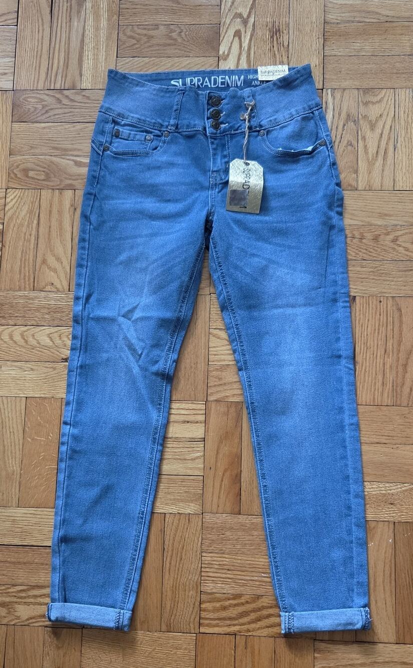 Colombia Style Womens Jeans Strech And Lift Jeans Nwt Sz 7 high rise
